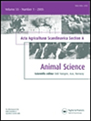 ACTA AGRICULTURAE SCANDINAVICA SECTION A-ANIMAL SCIENCE雜志封面
